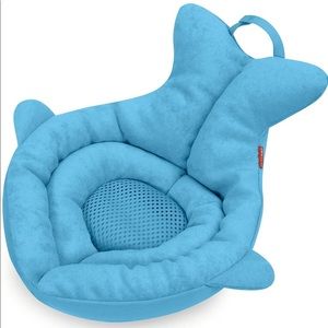 Skip Hop Moby Softspot Infant (Kitchen Bathroom) Sink Bather Blue Whale Shape
